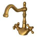 شیر روشویی شودر مدل باروک پلاس