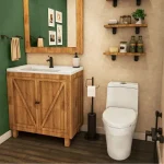 اجرا شده روشویی روکابینتی چینی کرد مدل آدنیس 80